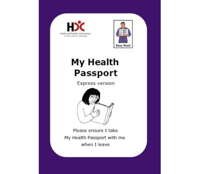 My Health Passport - Easy Read image